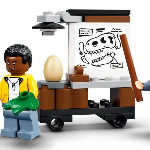 New Lego Jurassic World T. Rex Dinosaur Fossil Exhibition 76940 Retired Set - Picture 9 of 10